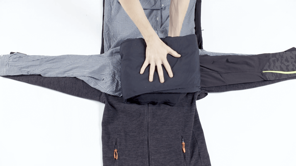 How to Fold a Shirt for Travel, Bundle Wrap