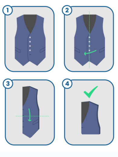 how to fold a suit for travel, How to Fold a Suit Vest