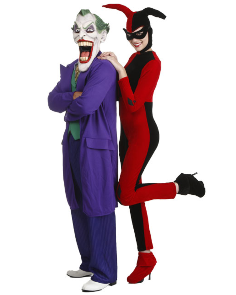 couples halloween costumes: Harley and Joker